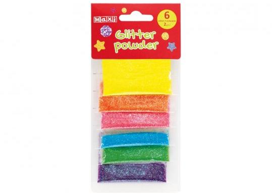 Sclipici 6 cul.x 2gr.Maxi MX61734