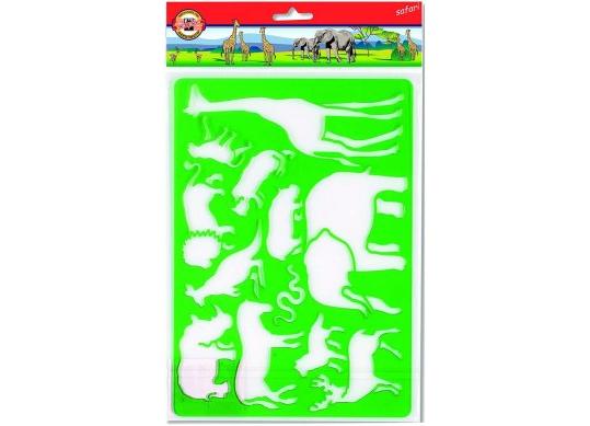 Rigla sablon Koh-i-Noor Safari 31*20 cm KH981001