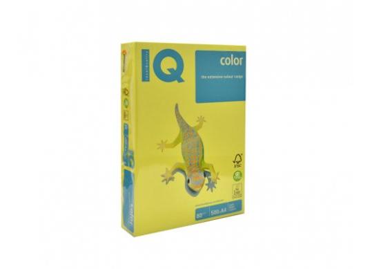 Hirtie color IQ A4 80gr 500foi Trend Lemon Yellow ZG34-80