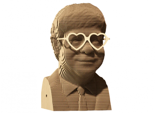 Cartonic 3D Puzzle Elton J, 31,5x21,5x6cm 132627