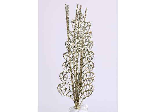 Crenguta decorativa 55cm auriu DC05629 D2420-F126