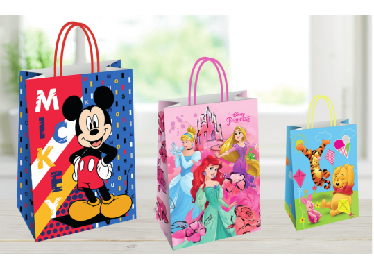 Punga hirtie 44*14*50 cm Walt Disney (3modele) SH208047