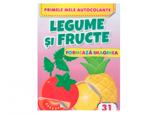 Carte Formeaza imaginea -Legume si fructe CN357368