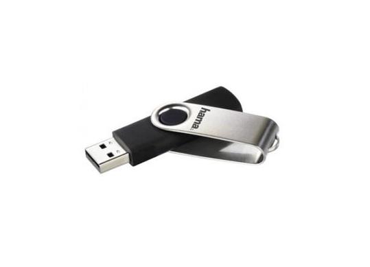 Flash USB: 128GB Hama Rotate USB2.0 108071