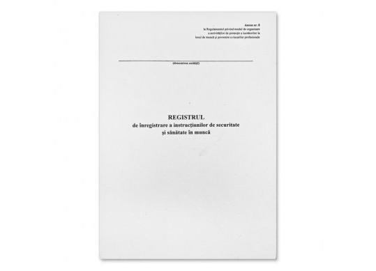 Registru de inregistr. a instr. de securit si sanat. in munca RM150224