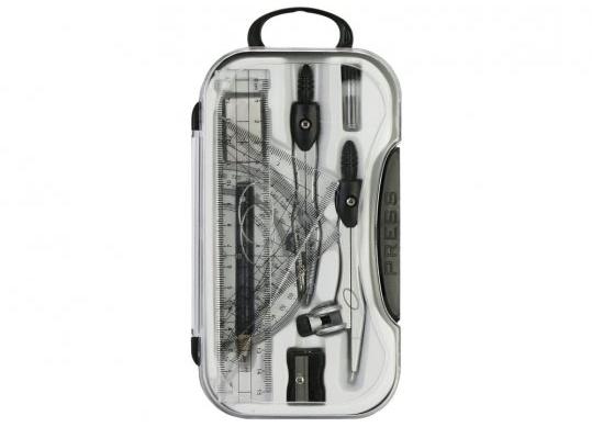 Trusa compas Maxi 8 pcs negru MX81426