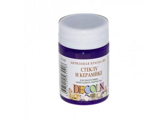 Acril sticla&ceramica Decola 50ml Violet inchis 4028606