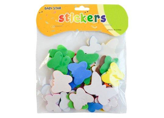 Accesorii Craft hirtie gumate adez. Fluturi 218959