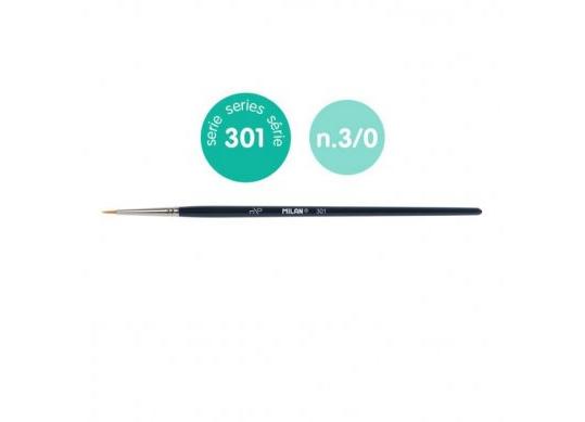 Pensula ascutita Nr3/0 (301) (sintetica) miner scurt 80357