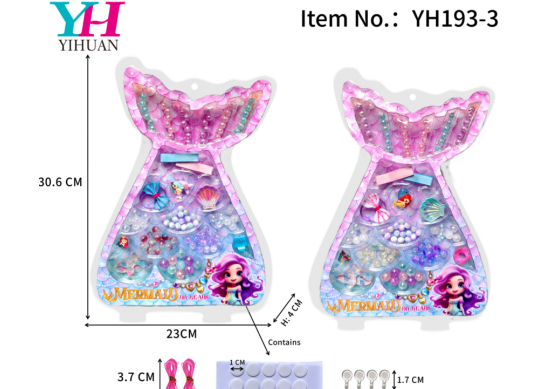 Set creatie cu margele Coada de sirena YH193-3