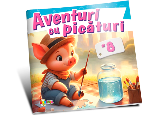 Carte Aventuri cu picaturi :8 PD1153