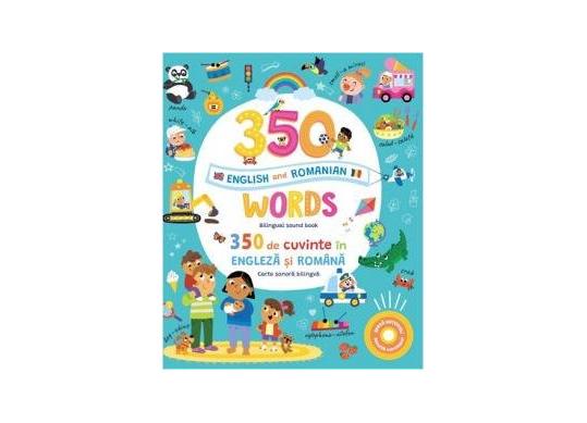 Carte sonora.350 words in English and Romanian. 350 de cuvinte in engleza si romana CD7192