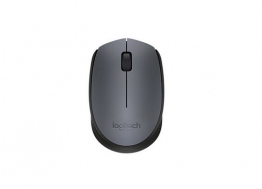 Logitech Wireless Mouse M170 Grey, Optical Mouse for Notebooks, Nano receiver,  Grey, Retail LO 910-004642