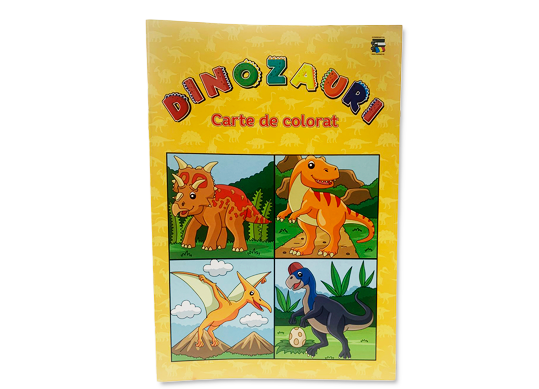 Carte coloram A4 CP dinozauri C003316