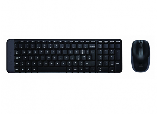 Tastatura cu mouse Wireless Logitech Combo MK220, USB LO 920-003168