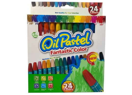 Creioane cerate 24 cul Oil Pastel ML1-7 1006-24