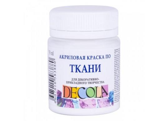 Acril Textil Decola 50ml alb 4128104