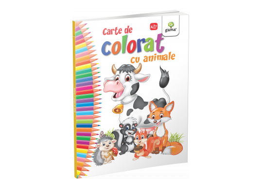 Carte Carte de colorat cu animale CD9215