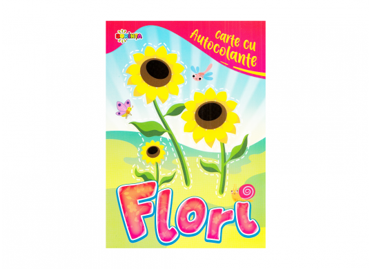 Carte cu autocolante Flori PD0643