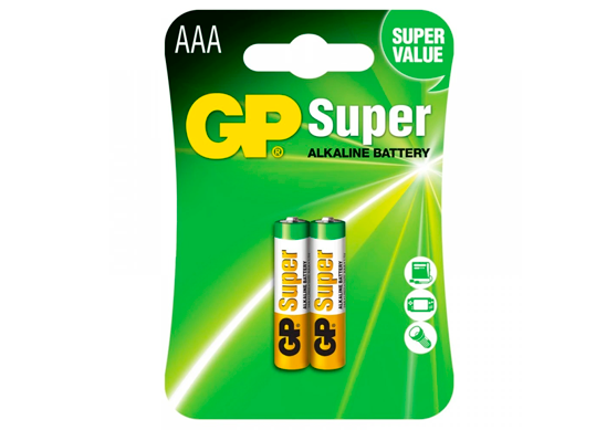 Baterie GP Super AAA (2buc/blister) 24A21-B2