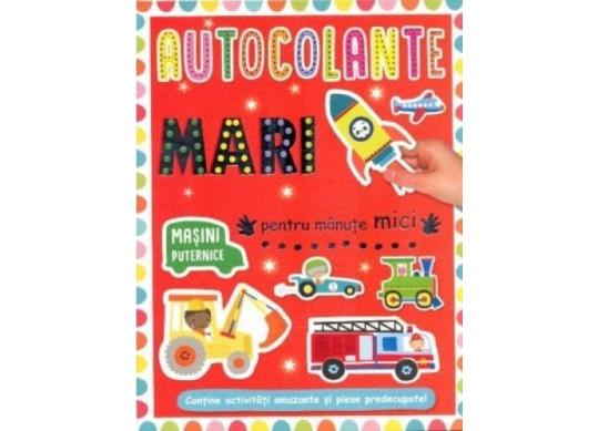 Carte Autocolante mari pentru manute mici. Masini puternice CD5440