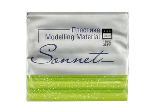 Lut polimeric Sonet 56gr lime cu straluci 5966734