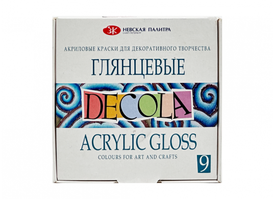 Acril SET Decola glantat 9*20ml 2941115