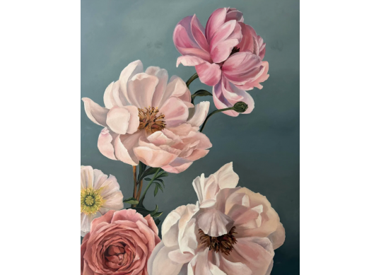 Tablou cu DIAMANTE 40x50 Copac de magnolii (fara sasiu) GLE76238