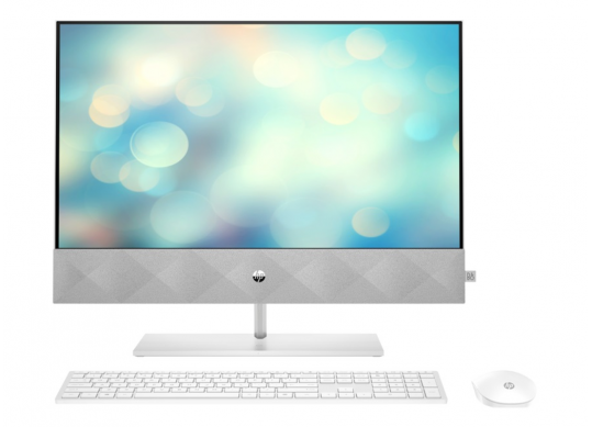 All-in-One PC 23.8 HP Pavilion 24-k1018ur / Intel Core i5 / 8GB / 512GB SSD / White 5D262EAACB