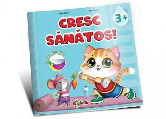 Carte Cresc Sanatos 3+ (autocolante) PD1832