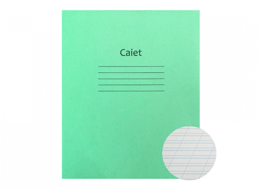 Caiet 12foi SET dictando Nr3 (linie oblica) 10buc C000131/10