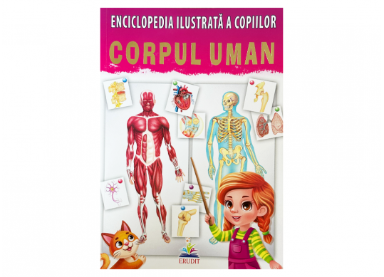 Carte Enciclopedia ilustrativa a copiilor Corpul uman CN668269