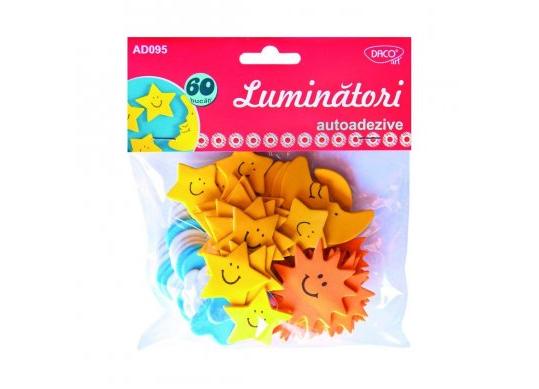 Accesorii Craft DacoArt Luminatori Spuma autoadeziva (60buc) AD095
