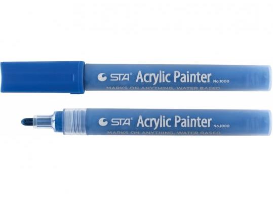 Marker Acrylic STA 1000 2-3mm Napoleon Blue B028