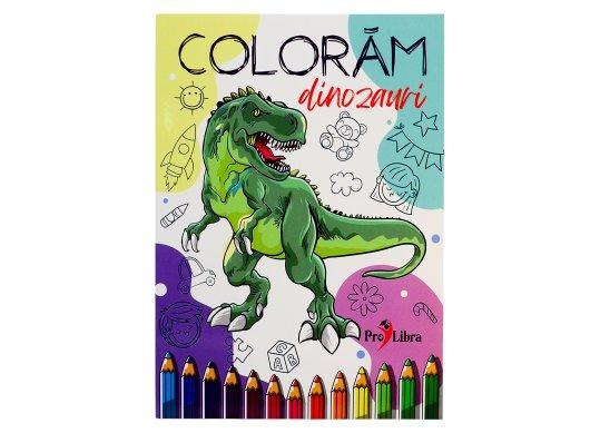 Carte Coloram Dinozauri PL2623