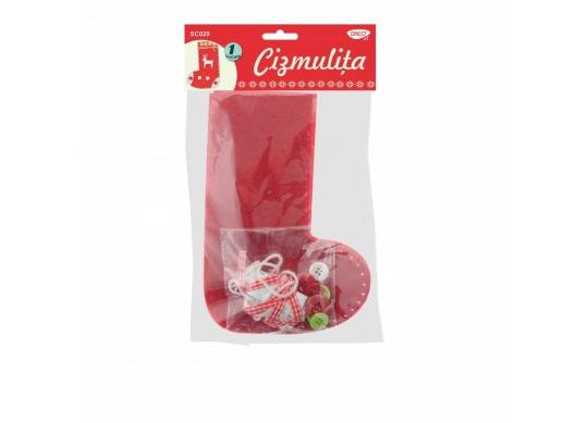 Accesorii DacoArt Set creativ-Cizmulita fetru SC029