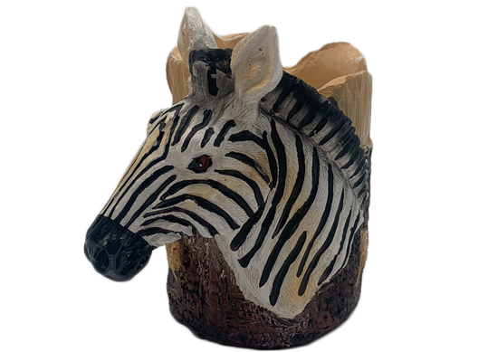 Pahar p/u pixuri ceramica (Zebra) CM212