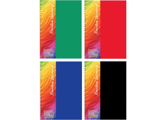 Carnet A5 80foi spira laterala-coperta plastic E20306