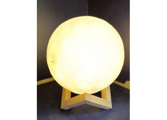 Lampa de noapte moonlight alb 15cm 243860