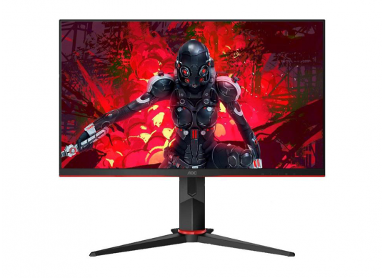 23.8 AOC IPS LED 24G2U5/BK Borderless Black/Red (1ms, 1000:1, 250cd, 1920x1080, 178°/178°, AMD Free AOC 24G2U5/BK