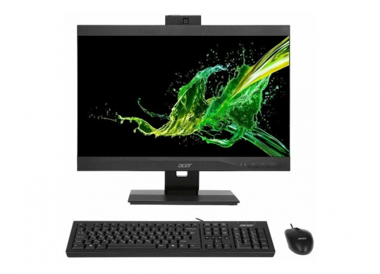 All-in-One PC 23.8 Acer Veriton Z4880G / Intel Core i5 / 8GB / 256GB SSD / Win10Pro / Black DQ.VUYME.006