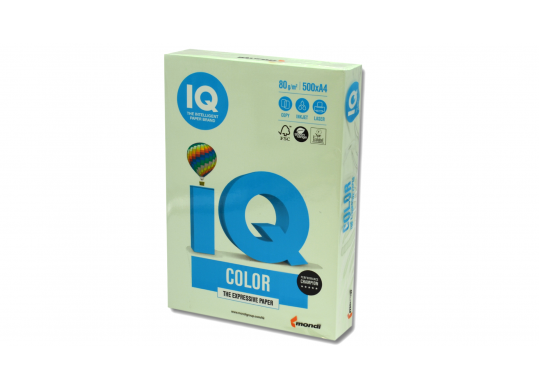 Hirtie color IQ A4 80gr 500foi Pale Green GN27-80