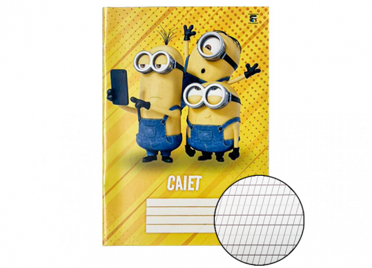 Caiet 24foi Euro/carton dictando (linie oblica deasa) C001466