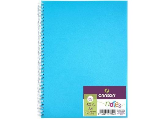 Sketchbook A4 Canartbk Not 50 foi 120gr BLU cu spira C204127706