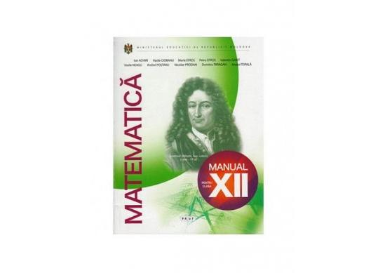 Carte Matematica cl.12 Manual CD3200