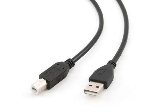 Cablu USB 2.0, 3m Cablexpert Professional series, A-plug B-plug, Bla CCP-USB2-AMBM-10