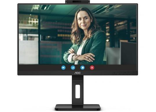 23.8 Monitor AOC 24P3QW Video Conferencing / 4ms / Black AOC 24P3QW