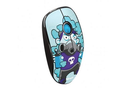 Mouse Trust Wireless silent,Sketch blue 23335