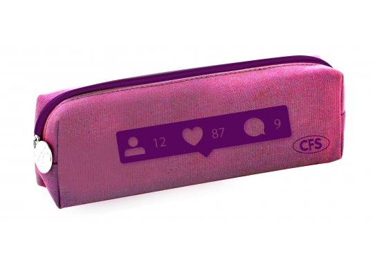 Penar 1 fermoar FB 19,5х6х4,5cm (roz) CF87124