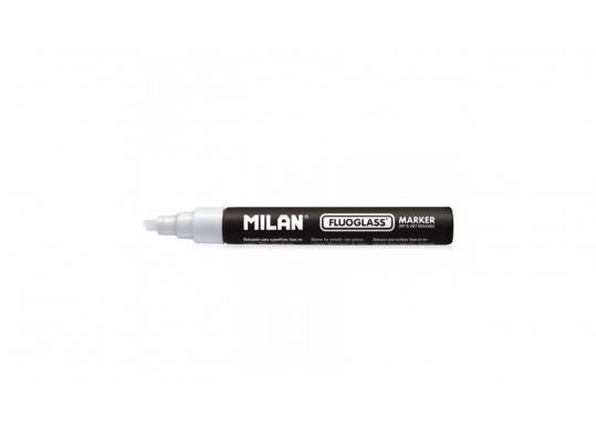 Marker Color Milan Fluoglass Alb 2-4mm(591291012) 591091001